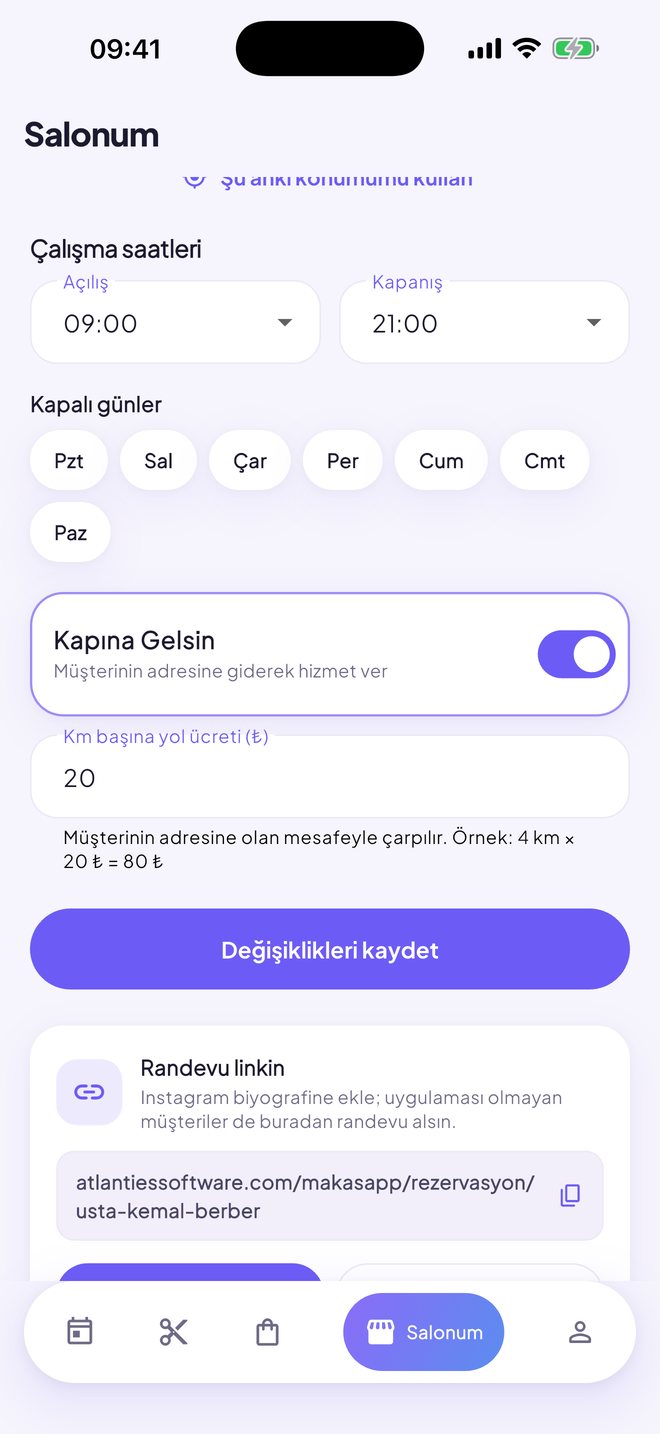 Çalışma saatleri