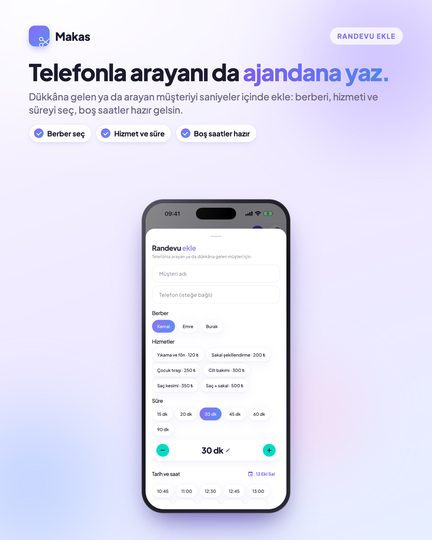 Randevu ekle