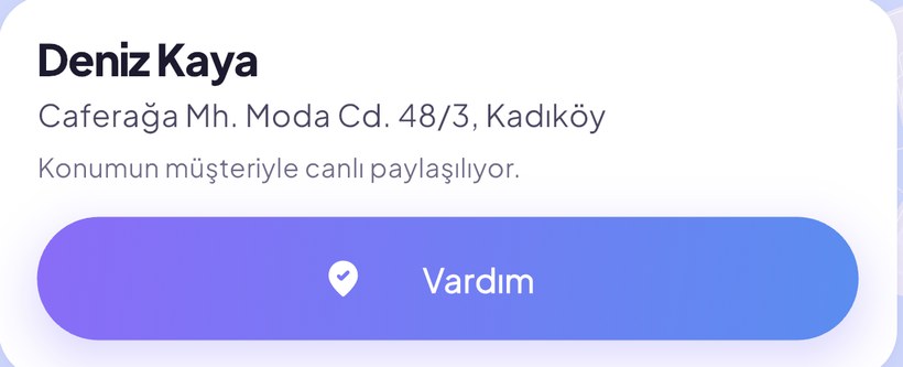Canlı konum paylaşımı